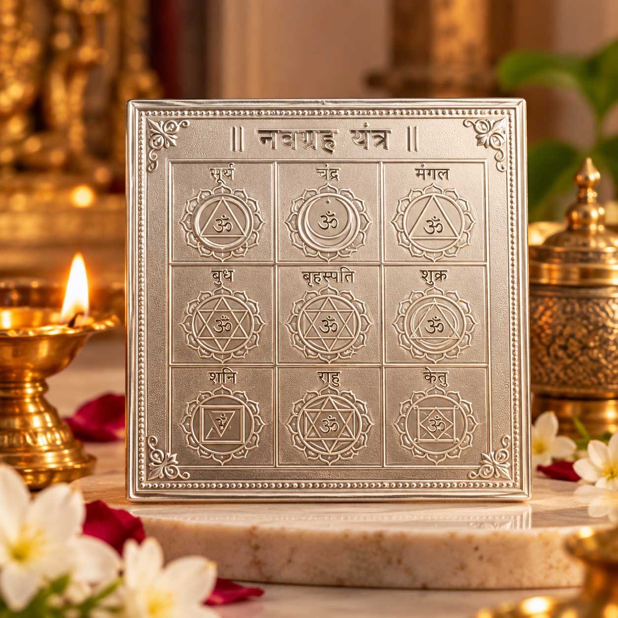 Navgraha Yantra Silver
