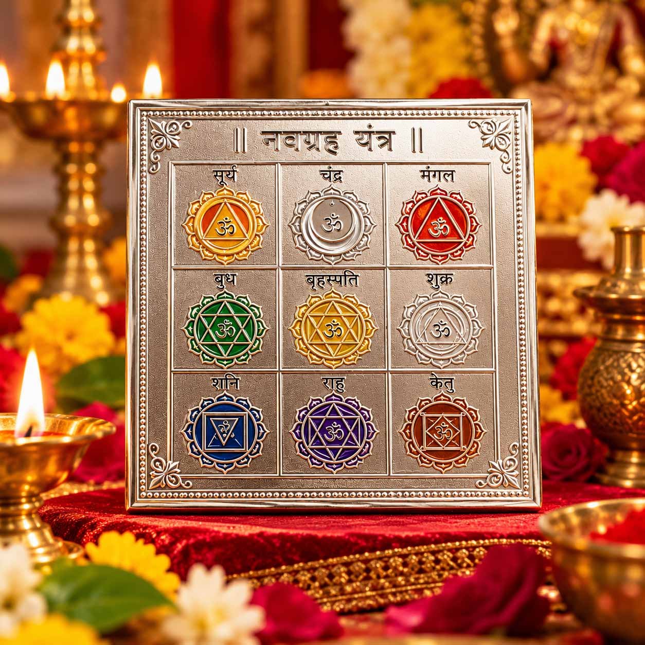 Navgraha Yantra Silver